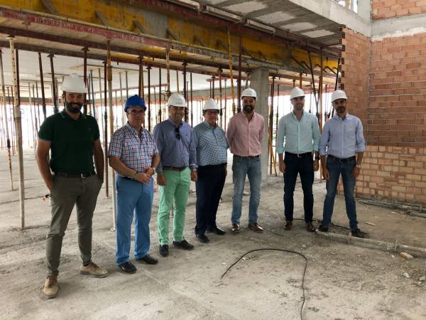Obras de ampliación del colegio Fundación casa de la Virgen