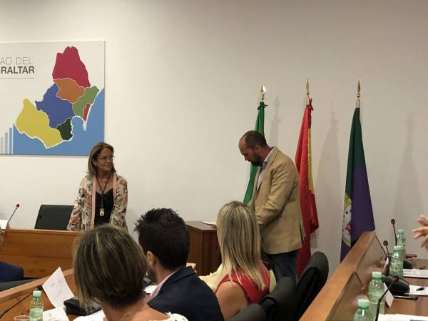 Toma de posesión de Alconchel