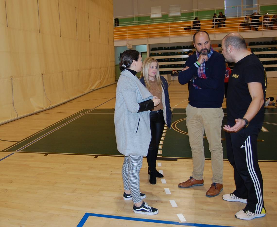 Alconchel visita el taller de los GOAP de Educación Física